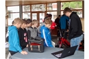 Grosses Interesse bei der Töffli-Sachoche von Fabian Linder.