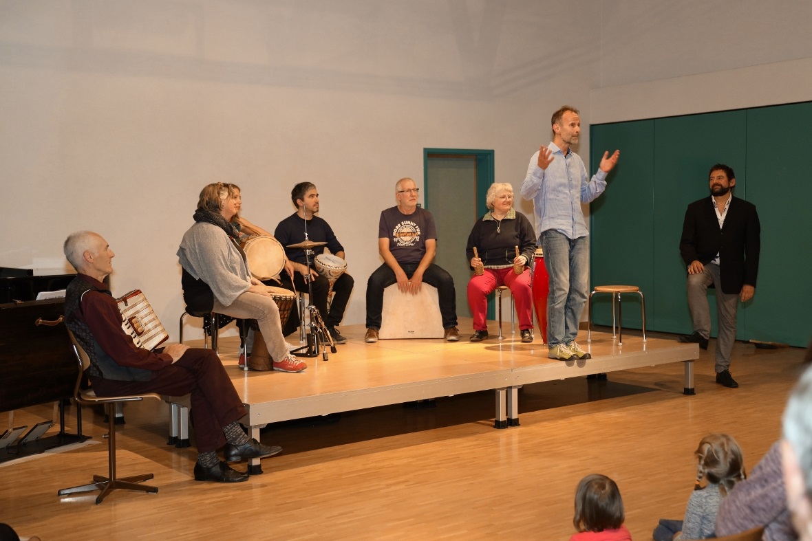 Gruppe Creativ-Percussion & Instant-Grooves.