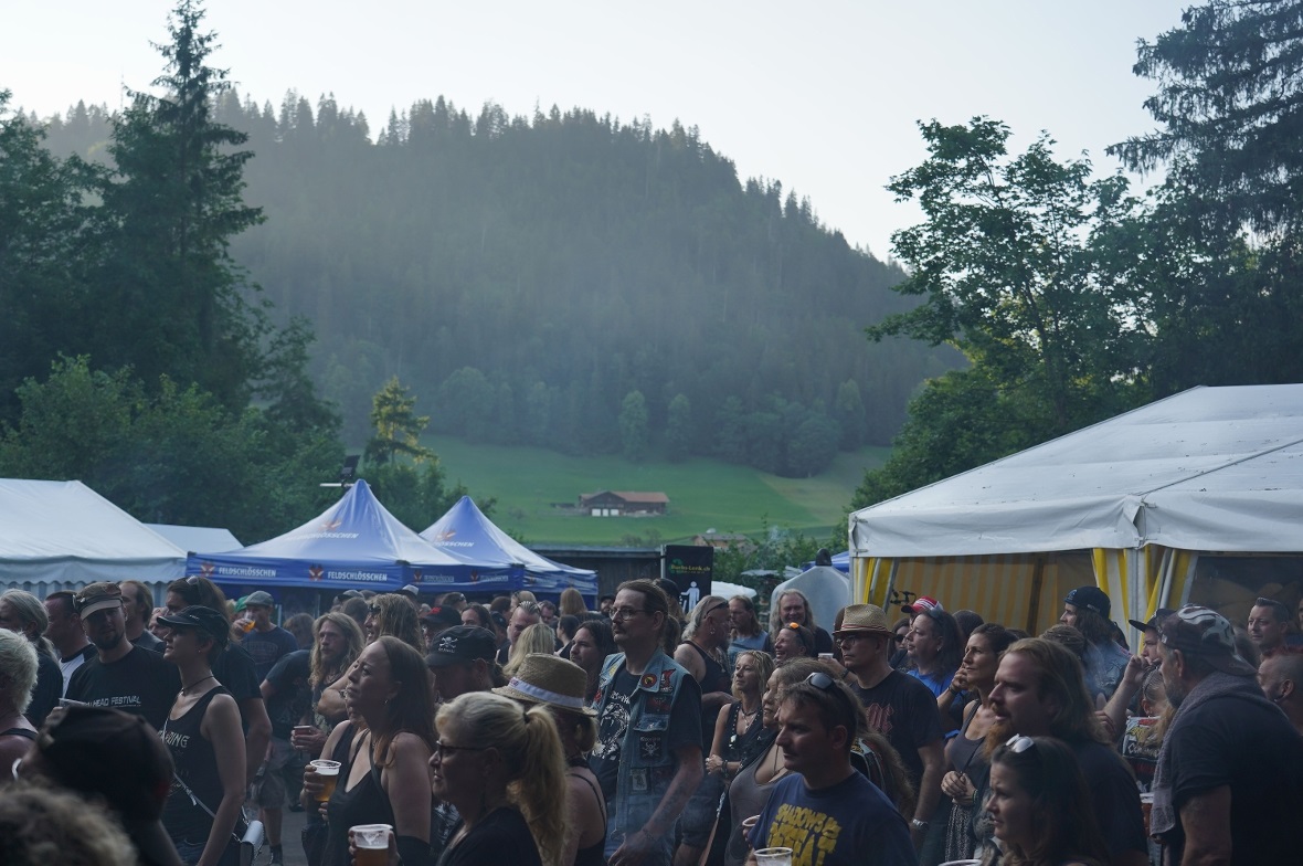 Gut besucht: der härteste Turnplatz im Simmental beim MOA 2021.