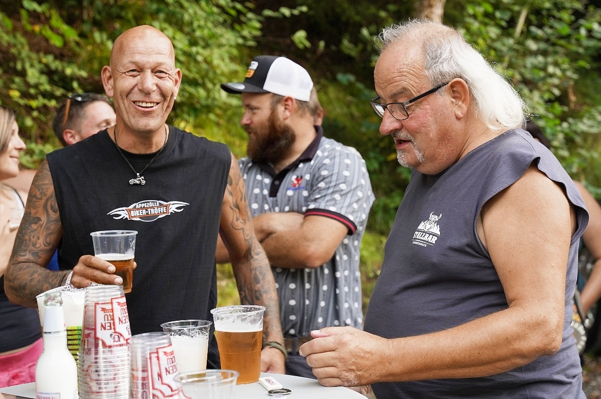 Gut reden konnten die Team-Mitglieder, die beim Geschicklichkeitsfahren nicht im...
