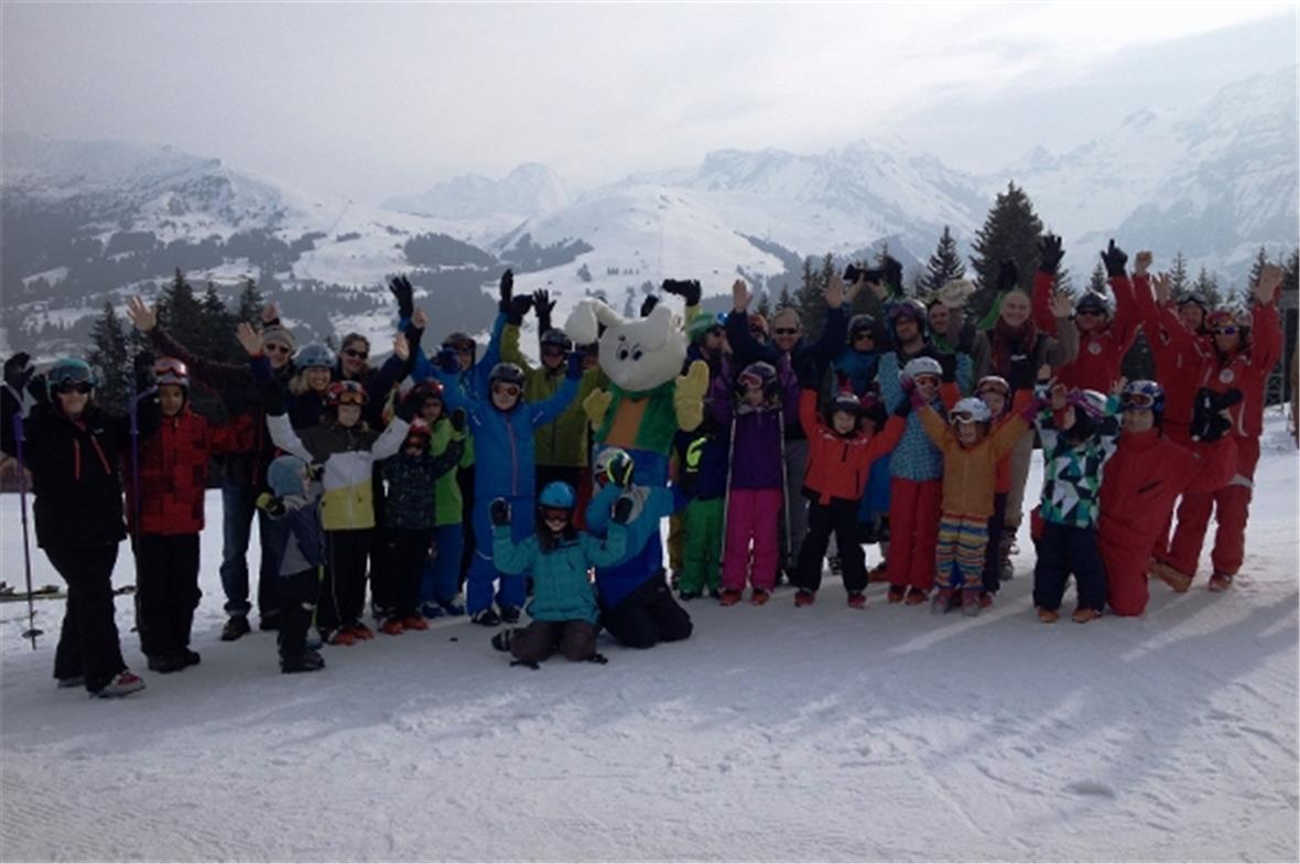 Gute Stimmung am Gurten-Skitag am Betelberg.