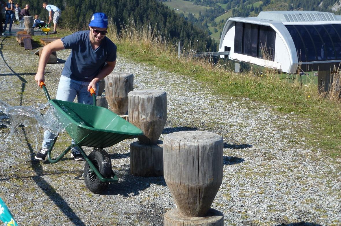 Gute Zeit, aber oha! Wasser weg!