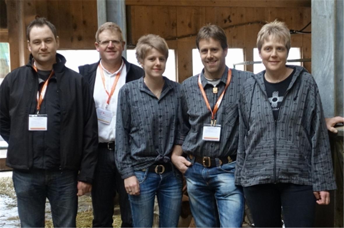 Haben 2001 mitgeholfen, den Rassenclub «Simmental Suisse» zu gründen: Matthias G...