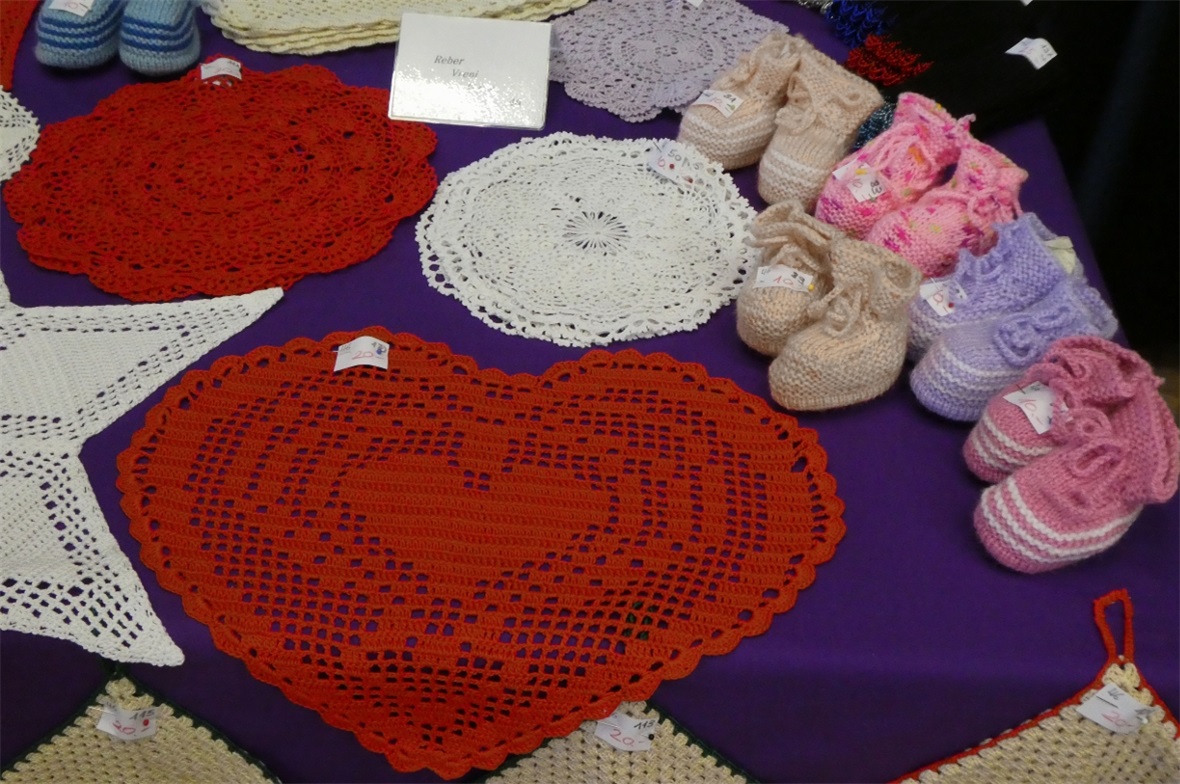 Häkelkunst von Verena Reber.