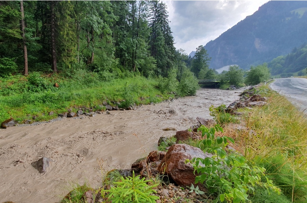 Hagel im Diemtigtal.