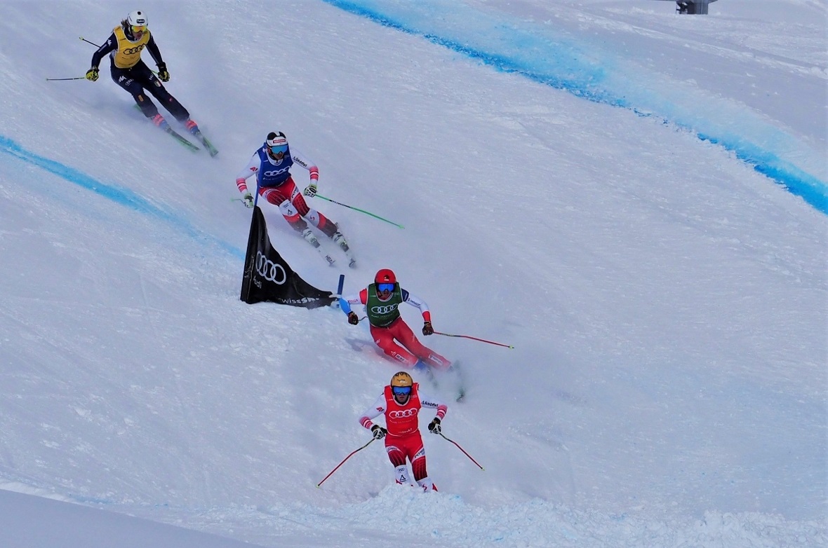 Halbfinale EC mit Winkler, Martin, Berthold, Deromedis.