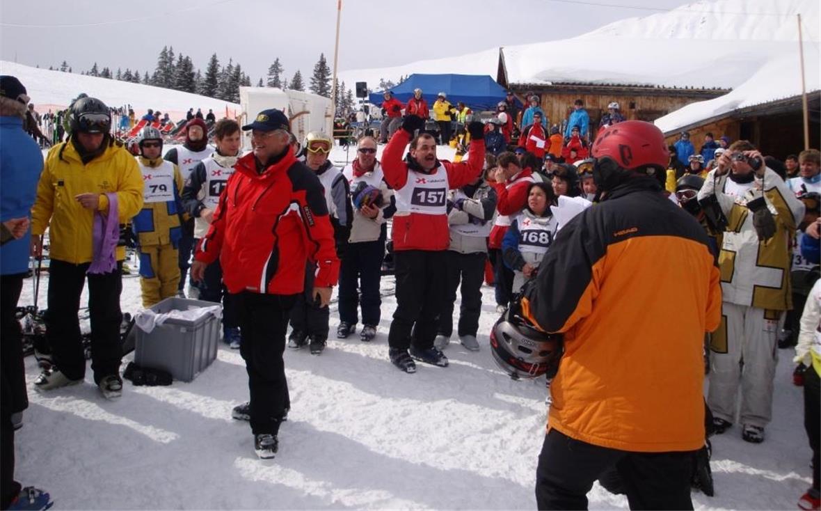 Hans Neuenschwander, Kiwanis Simmental: «Freude am Mitmachen steckt an: Wir Betreuer blühen auf, wenn unsere behinderten Gäste in Fahrt kommen.»