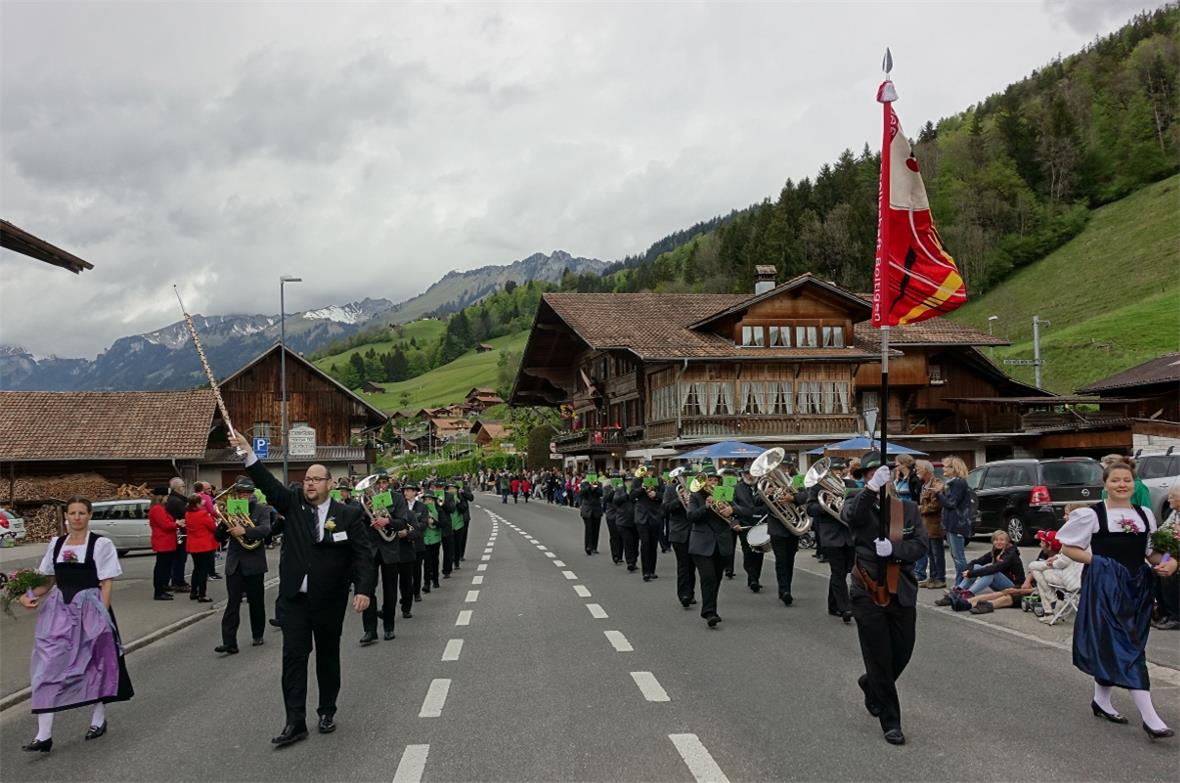 Hanspeter Janzi dirigierte die MG Boltigen.