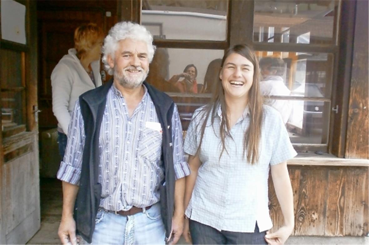 Hatten den Anlass im Griff: Ueli Perren und Manuela Heimberg