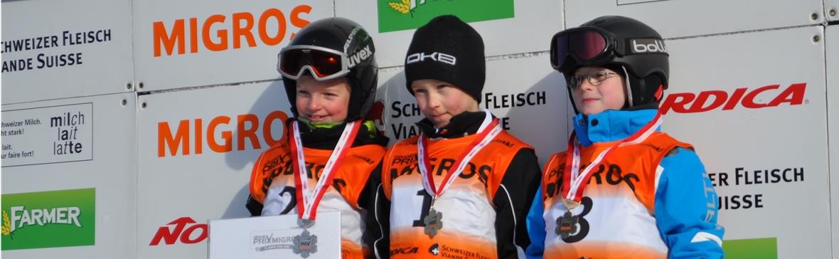 Simmentaler Quintett im Final dabei Hauchdünner Sieg (mit 1/100 Sekunde) für Kim Pieren, Zweisimmen vor Annik Brügger, Oberschrot und Viktoria Hamilton, Rougemont beim Jahrgang 2003.