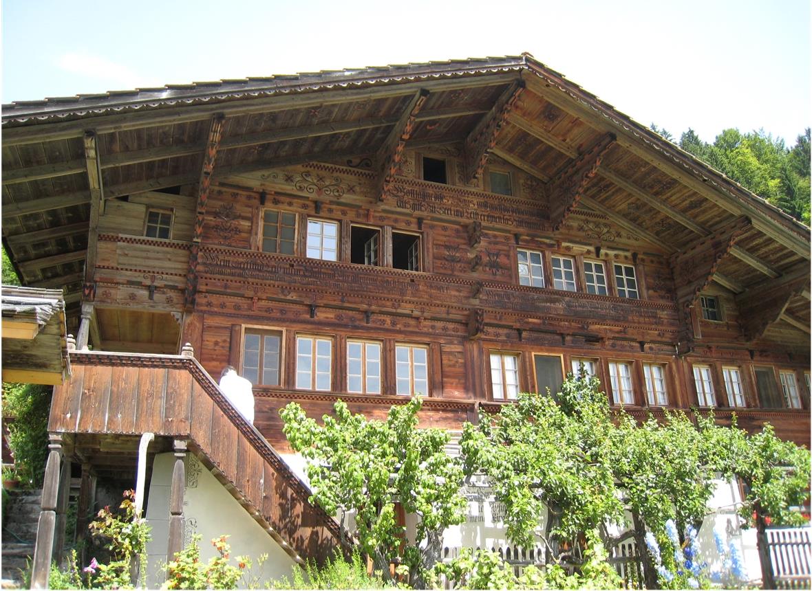 Haus von Familie Roth in Nidfluh.