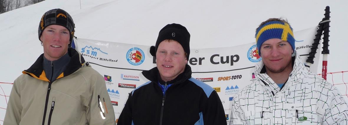 Herren Junioren 1: 2. Fabian Michel, Ahron Eriswil; 1. Sandro Grundisch, Gstaad; 3. Pascal Perreten, Lauenen.