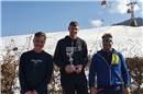 Herren-Sieger: 1. Simon Allemann, 2. Jan Perren, 3. Yves Perren.