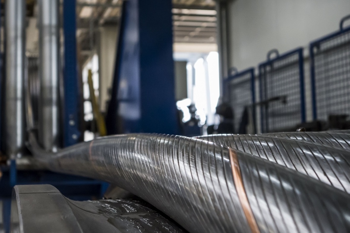 Hier ein Einblick in die Tragseil-Herstellung bei der Firma Fatzer in Romanshorn...