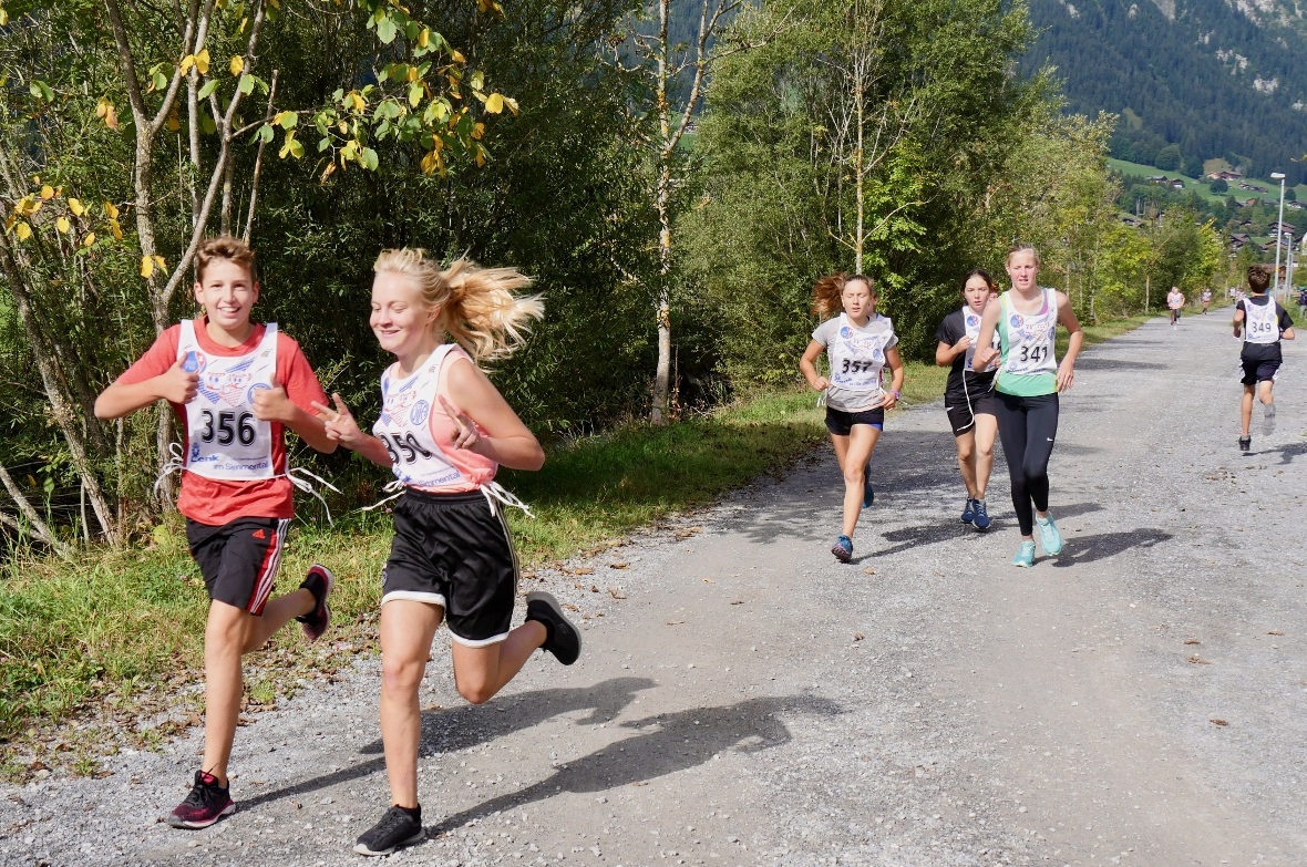 Hier ist die Hälfte des KUSPO-Laufs schon fast geschafft.