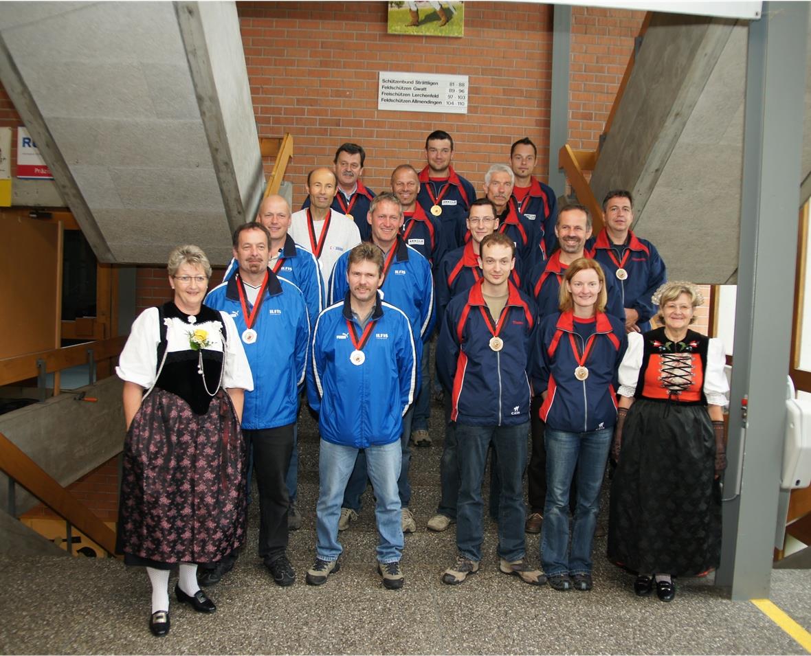 Hinten: Heimenschwand-Buchholterberg 1, vorne links: Walperswil FS, vorne rechts Heimenschwand-Bucholterberg 2.