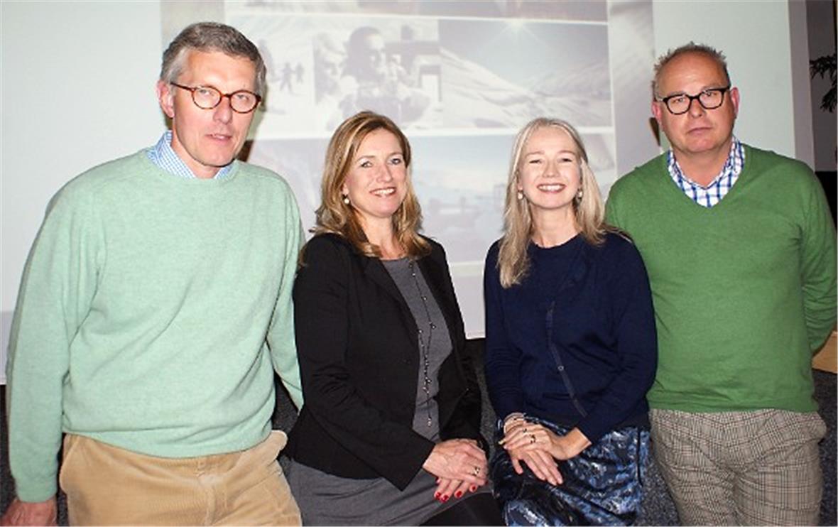 Holländische Gastfreundschaft: Die Betreiber-Ehepaare Jaap und Birgit van Wagensveld, Jacqueline und John Wegink.