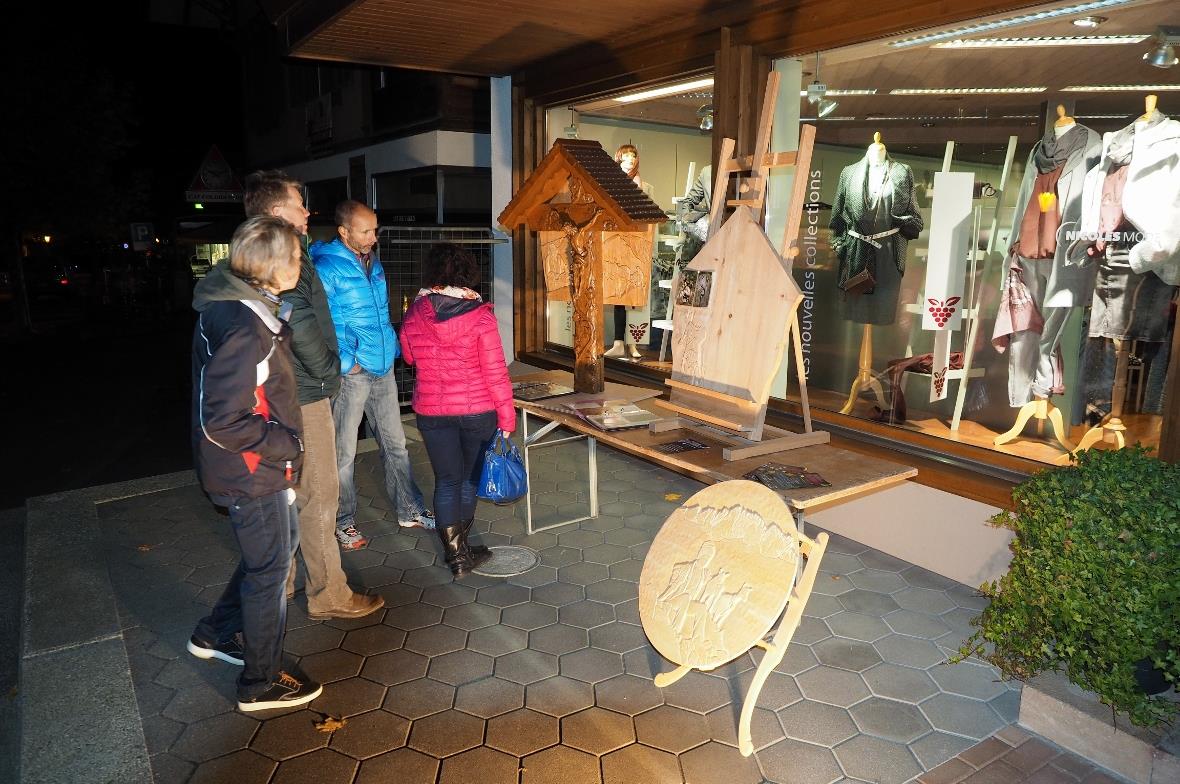 Holzschnitzereien aus Jaun.