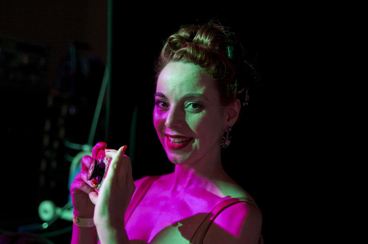 Ikone und Instagram-Star Rina Bambina stattete dem Festival ebenfalls einen Besu...