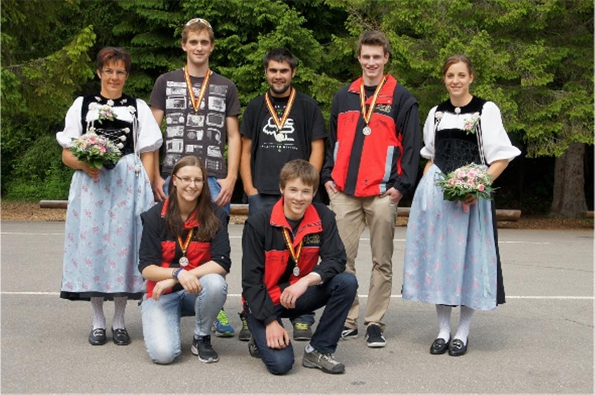 Im 3. Rang bei der Kategorie Jugend klassierten sich die Jungschützen aus Erlenbach-Latterbach.