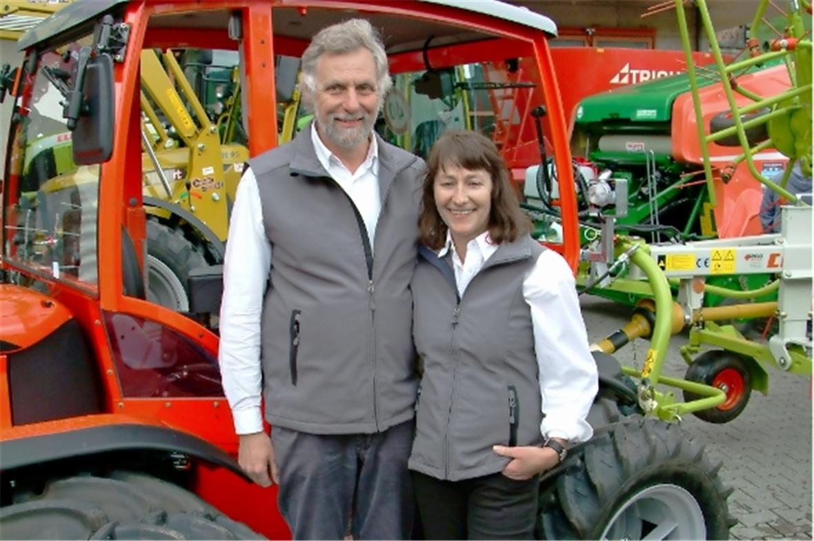 Im Ausstellungs-Dauereinsatz, Marianne und Severin Bühler.