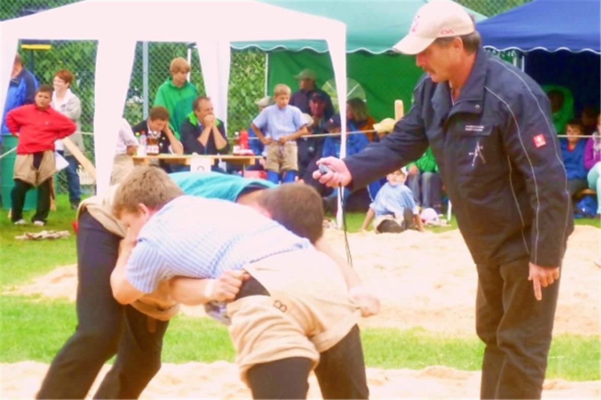 Im Ernstkampf wird die Zeit genau gemessen