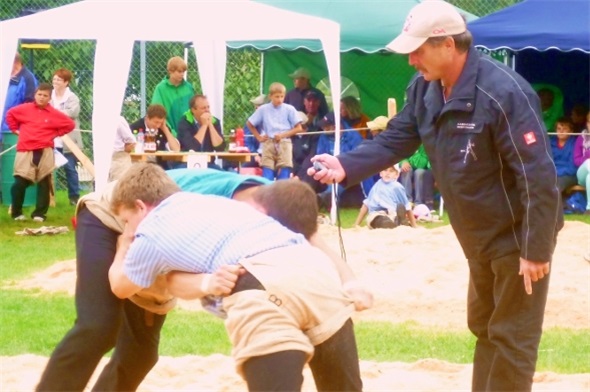 Im Ernstkampf wird die Zeit genau gemessen