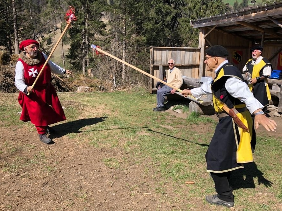 Im Turnier schenken sich erfahrenen Recken nichts.