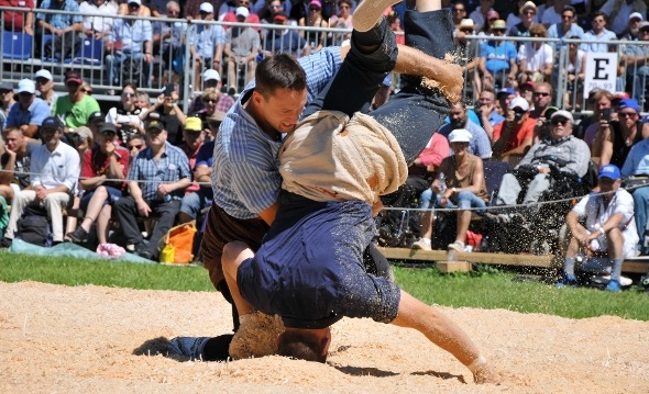 Im fünften Gang siegte Kilian Wenger gegen Alfred Graber aus Biglen.