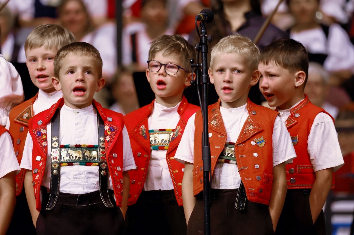 Impression vom grossen Festspiel.