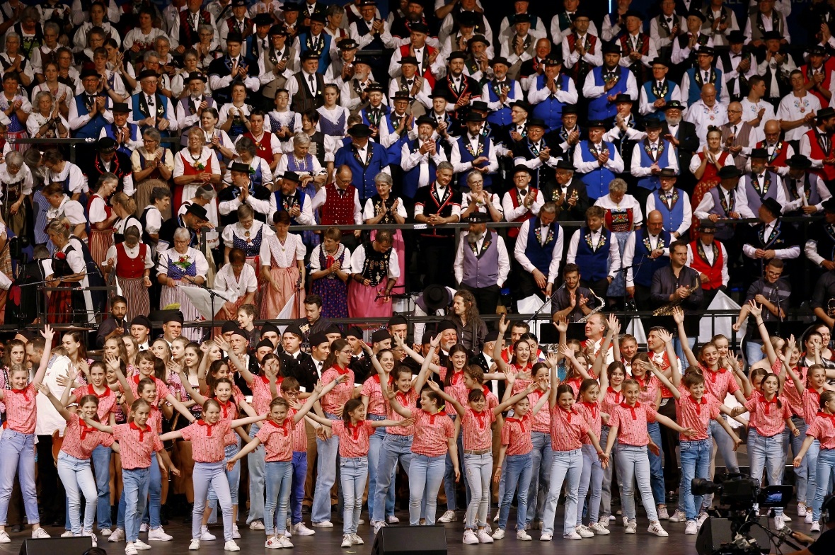 Impression vom grossen Festspiel.