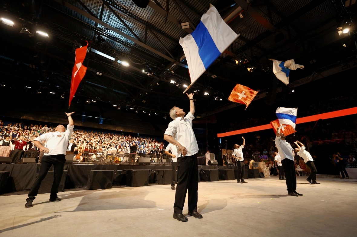 Impression vom grossen Festspiel.