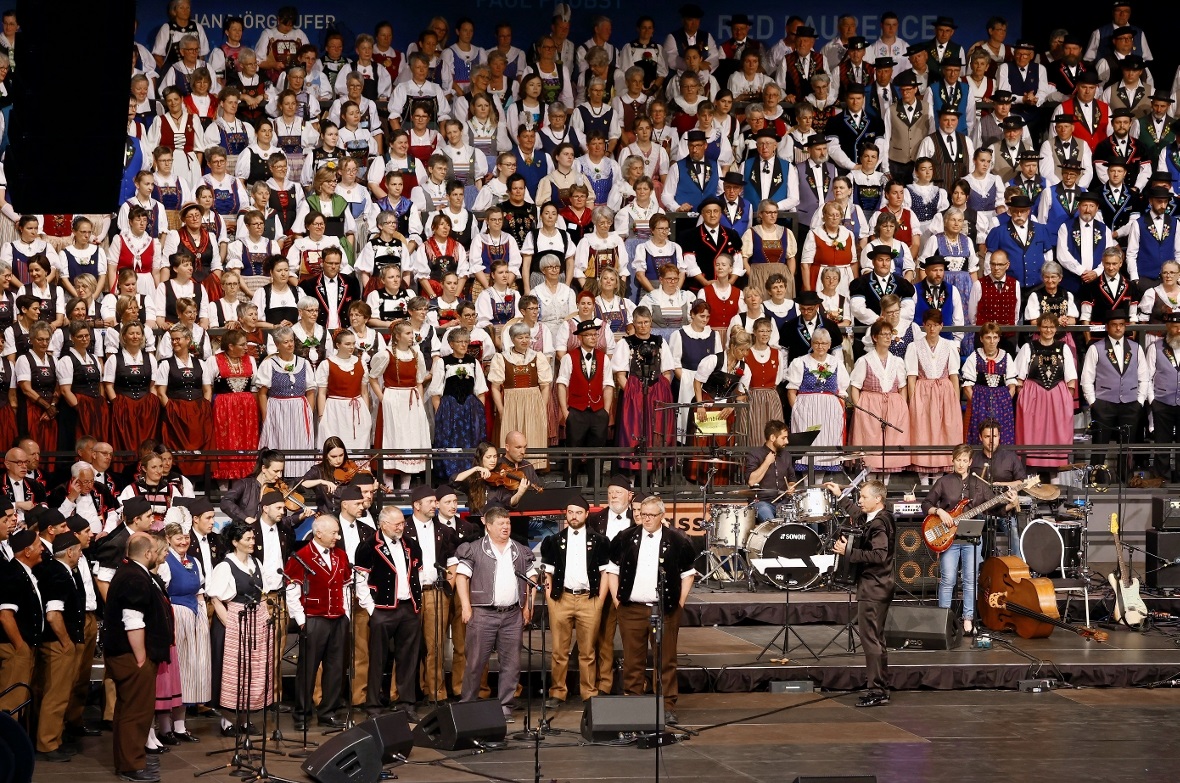 Impression vom grossen Festspiel.