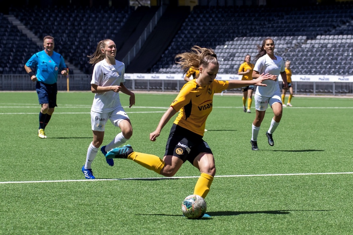 Impressionen beim Finalspiel zwischen YB Frauen U19 und FC Zürich U19.