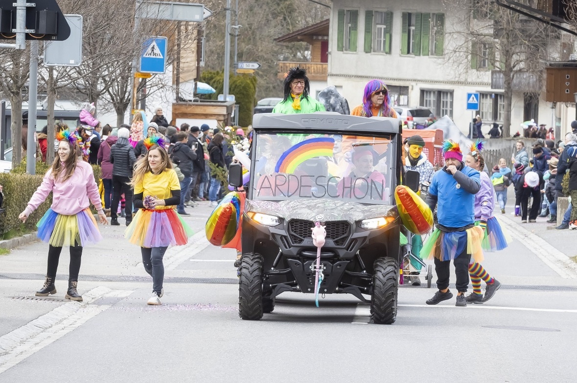 Impressionen von der Diemtigtaler Fasnacht.