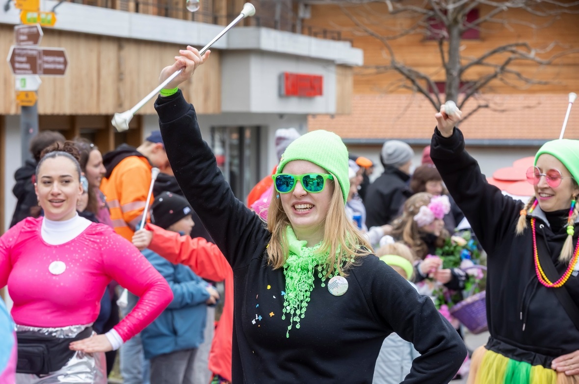 Impressionen von der Diemtigtaler Fasnacht.