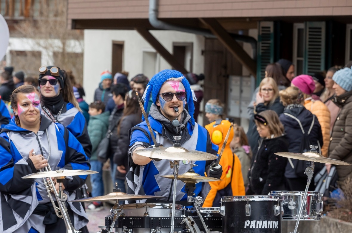 Impressionen von der Diemtigtaler Fasnacht.
