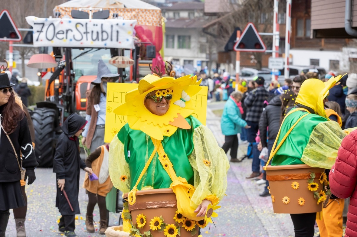 Impressionen von der Diemtigtaler Fasnacht.