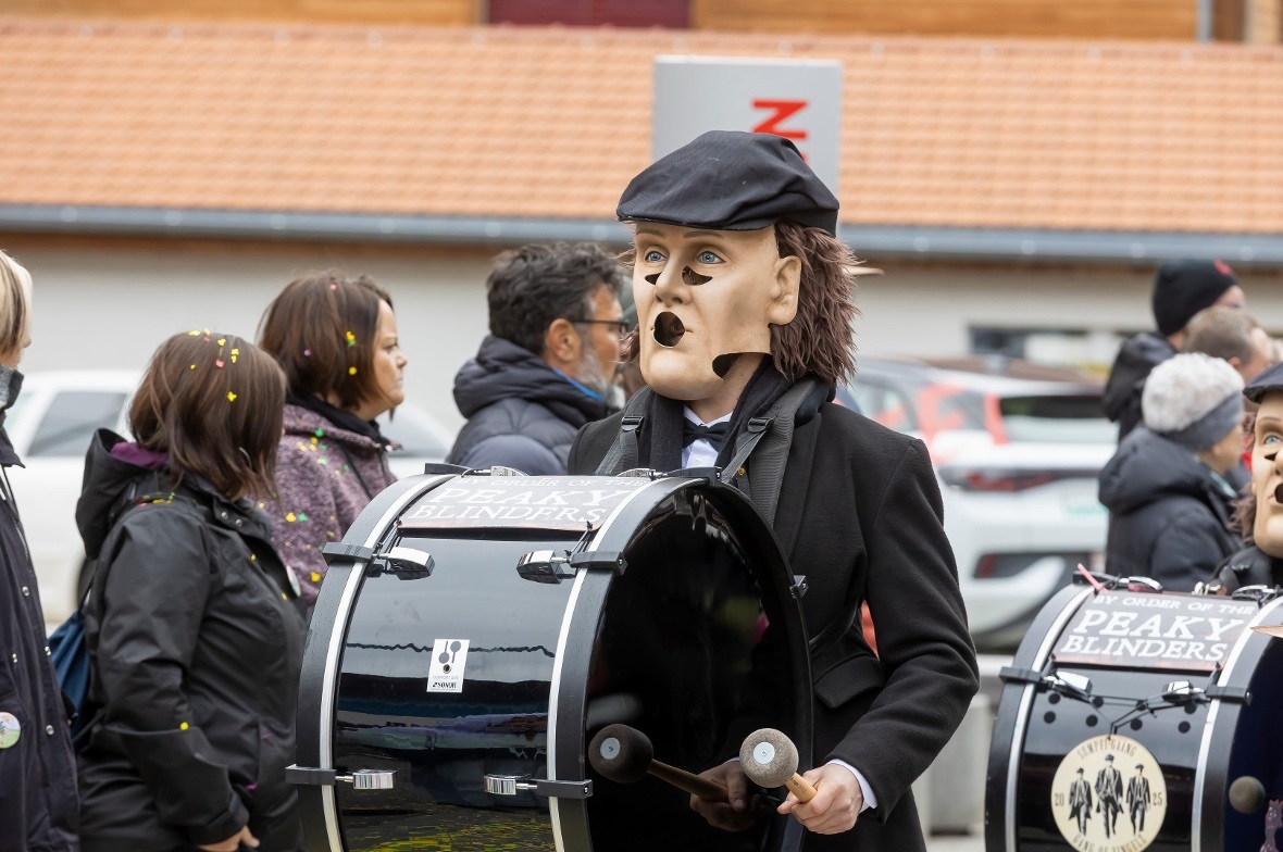 Impressionen von der Diemtigtaler Fasnacht.