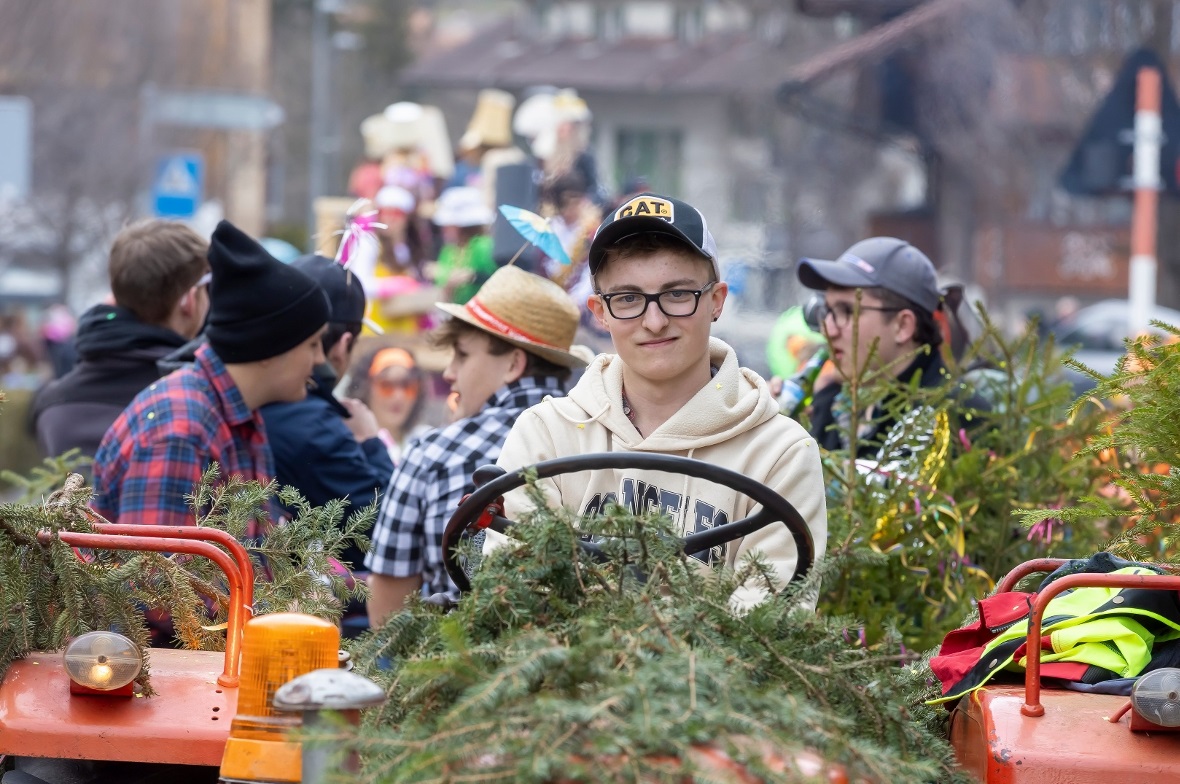 Impressionen von der Diemtigtaler Fasnacht.