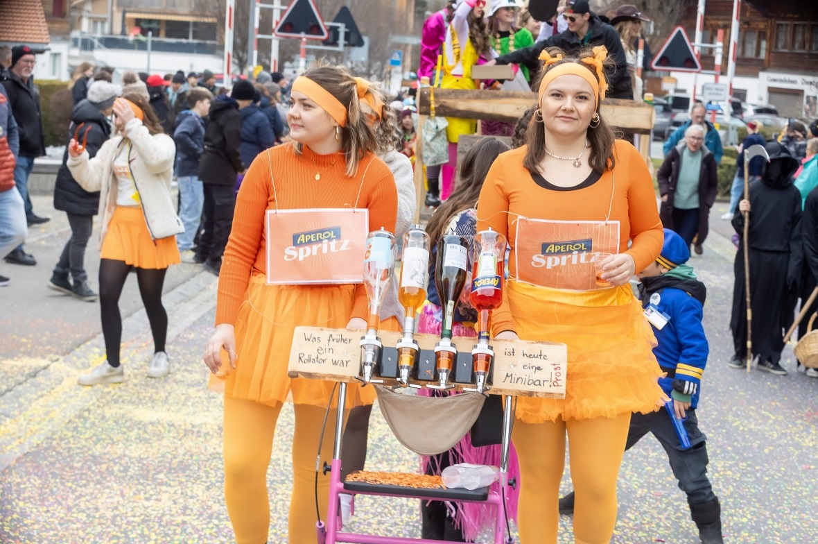 Impressionen von der Diemtigtaler Fasnacht.