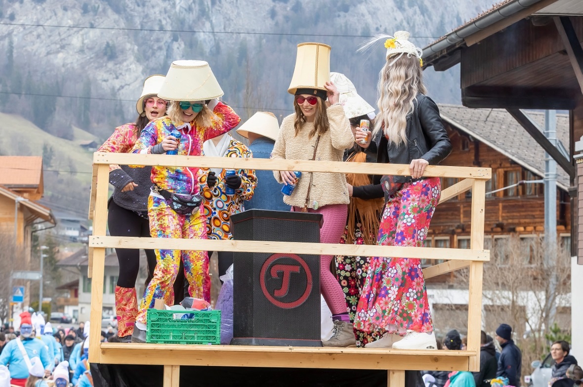 Impressionen von der Diemtigtaler Fasnacht.