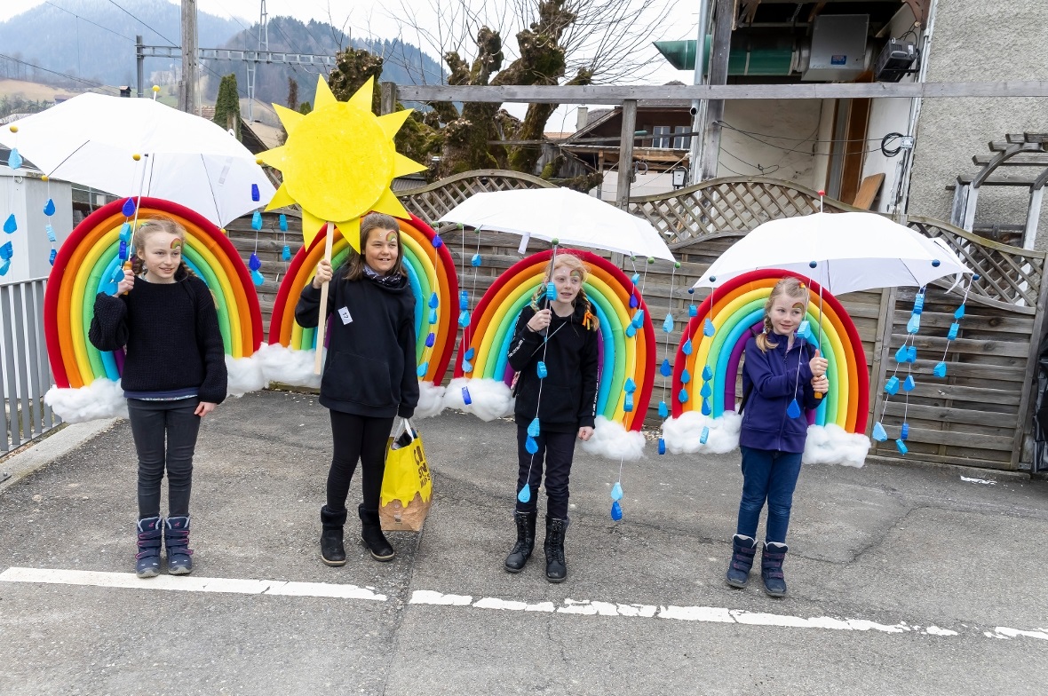 Impressionen von der Diemtigtaler Fasnacht.