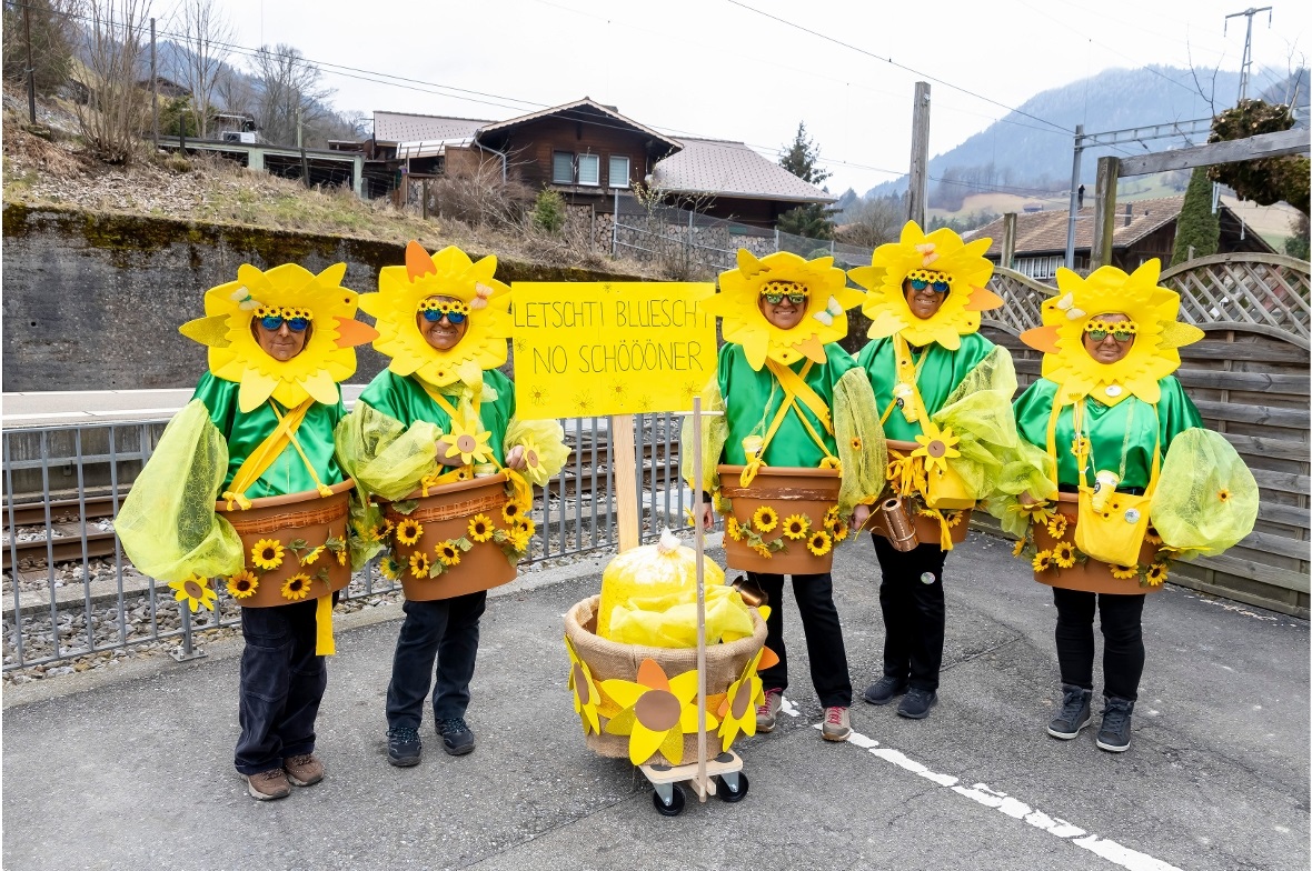 Impressionen von der Diemtigtaler Fasnacht.