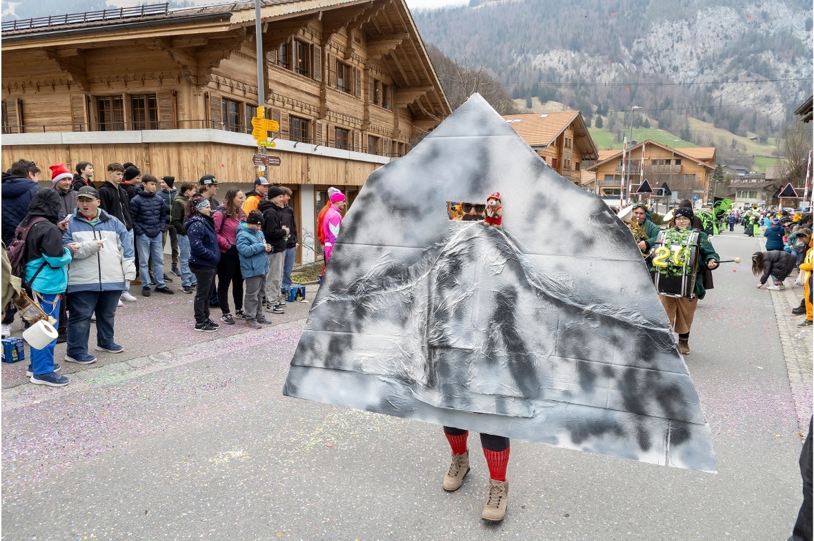 Impressionen von der Diemtigtaler Fasnacht.