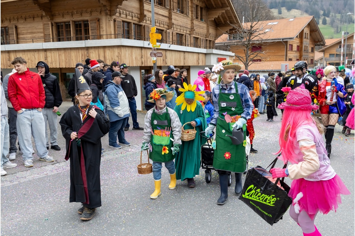 Impressionen von der Diemtigtaler Fasnacht.