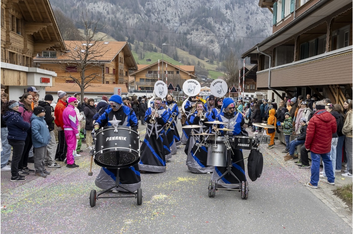 Impressionen von der Diemtigtaler Fasnacht.