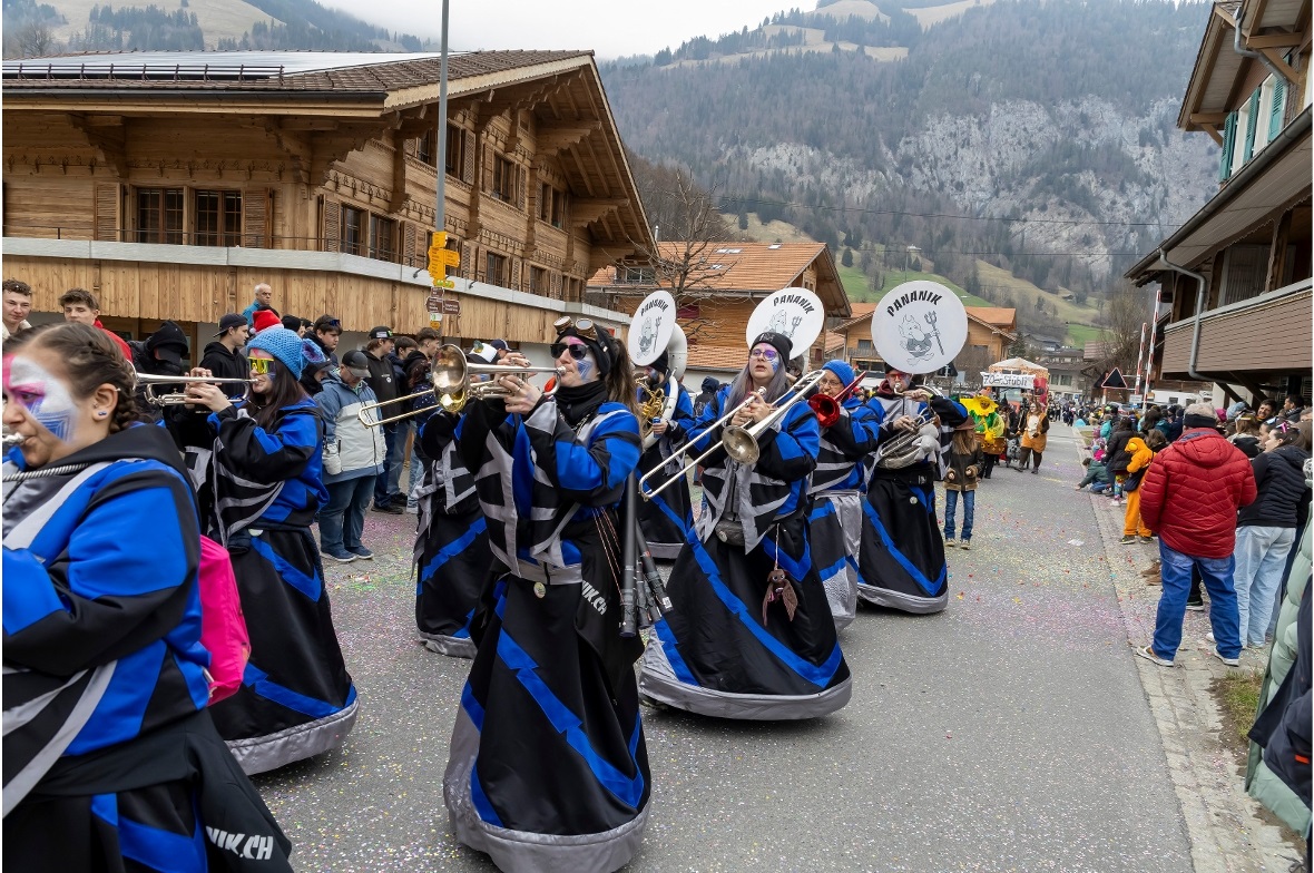 Impressionen von der Diemtigtaler Fasnacht.