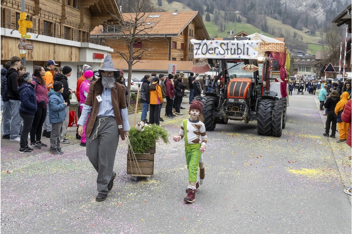 Impressionen von der Diemtigtaler Fasnacht.
