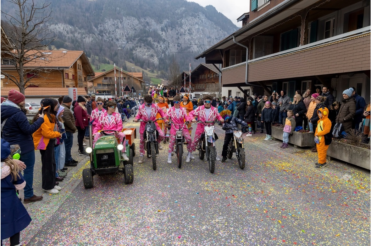 Impressionen von der Diemtigtaler Fasnacht.